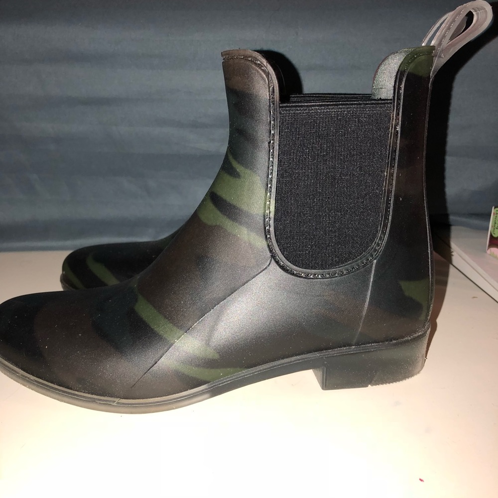 J Crew Chelsea rain boots